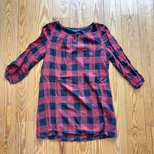 Madewell Checkered Dress